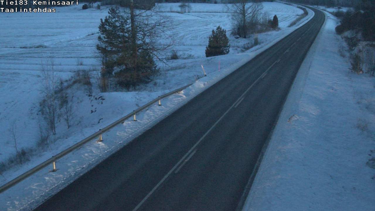Weather Camera Image Road 183 Kemiönsaari, Taallintehdas, Kemiönsaari, Varsinais-Suomi