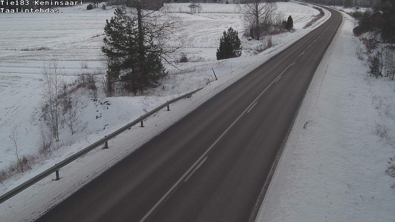 Weather Camera Image Road 183 Kemiönsaari, Taallintehdas, Kemiönsaari, Varsinais-Suomi