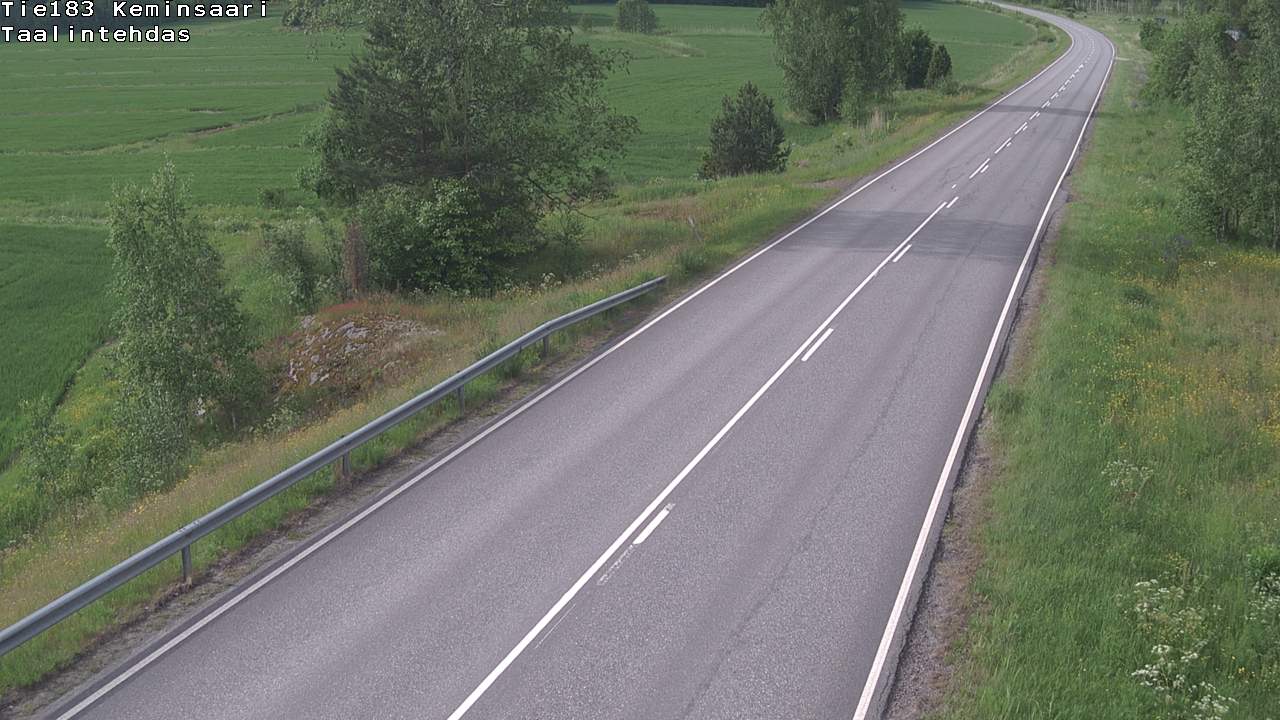 Weather Camera Image Road 183 Kemiönsaari, Taallintehdas, Kemiönsaari, Varsinais-Suomi