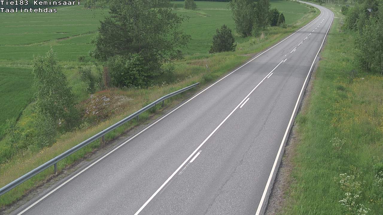 Weather Camera Image Road 183 Kemiönsaari, Taallintehdas, Kemiönsaari, Varsinais-Suomi