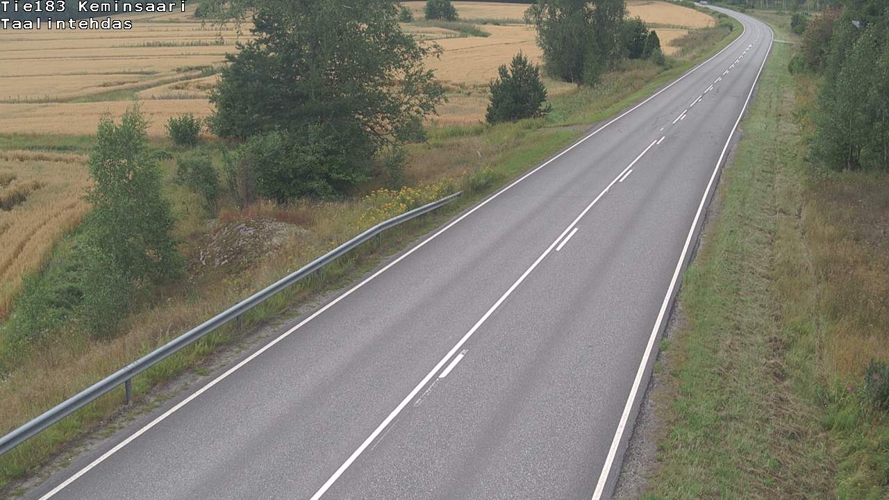 Weather Camera Image Road 183 Kemiönsaari, Taallintehdas, Kemiönsaari, Varsinais-Suomi