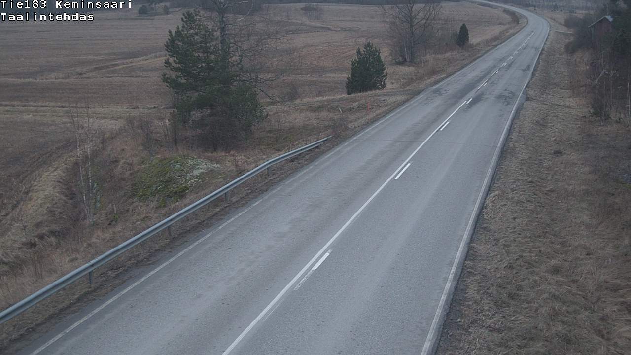 Weather Camera Image Väg 183 Kimitoön, Dalen, Kemiönsaari, Varsinais-Suomi
