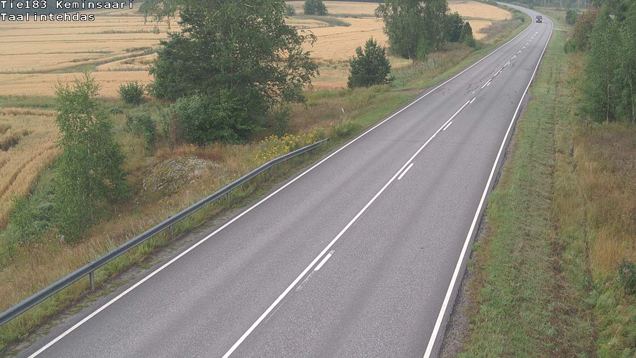 Weather Camera Image Road 183 Kemiönsaari, Taallintehdas, Kemiönsaari, Varsinais-Suomi