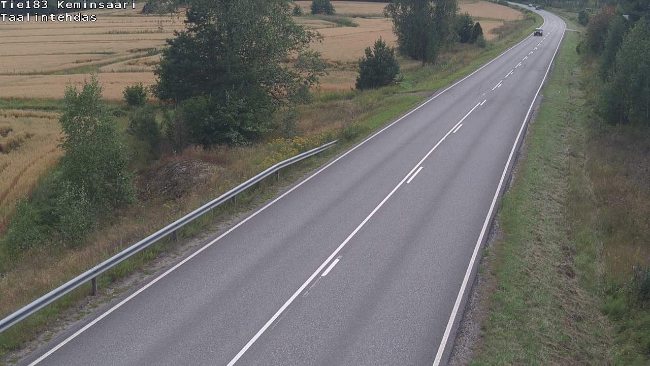 Weather Camera Image Väg 183 Kimitoön, Dalen, Kemiönsaari, Varsinais-Suomi
