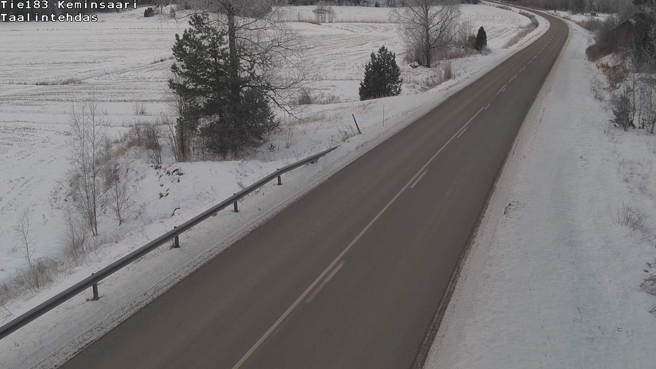 Weather Camera Image Road 183 Kemiönsaari, Taallintehdas, Kemiönsaari, Varsinais-Suomi