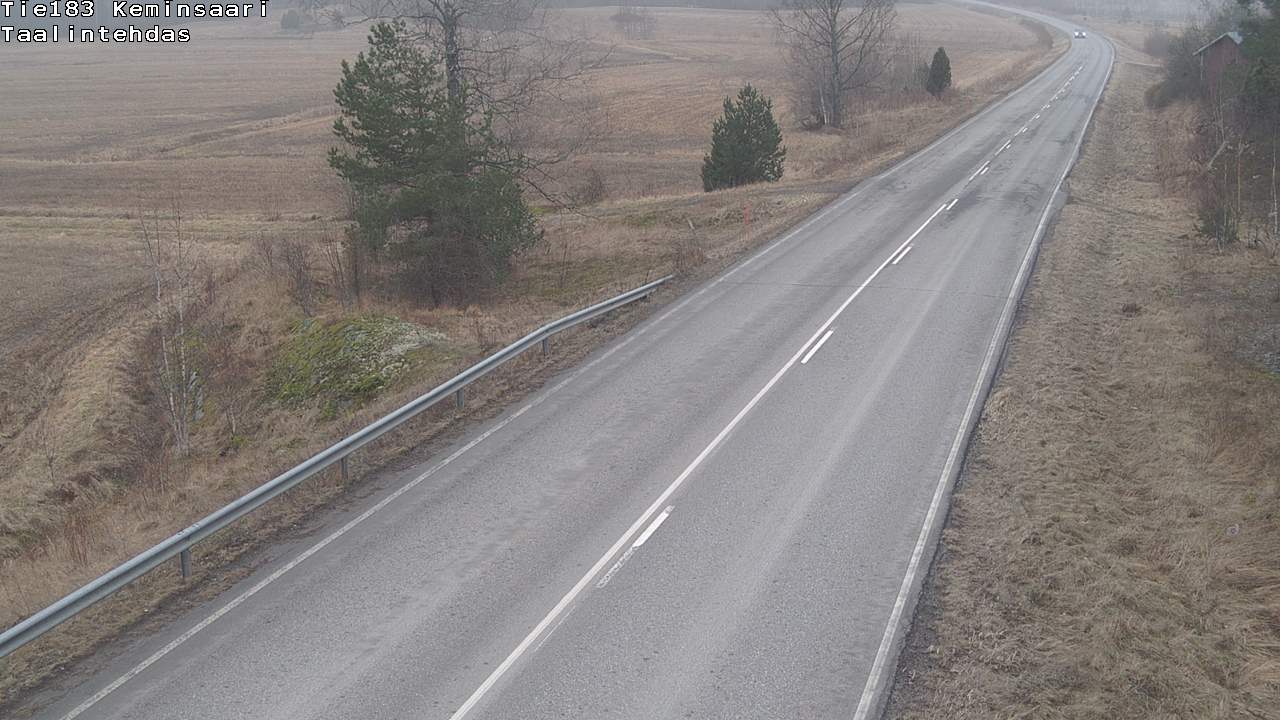 Weather Camera Image Road 183 Kemiönsaari, Taallintehdas, Kemiönsaari, Varsinais-Suomi