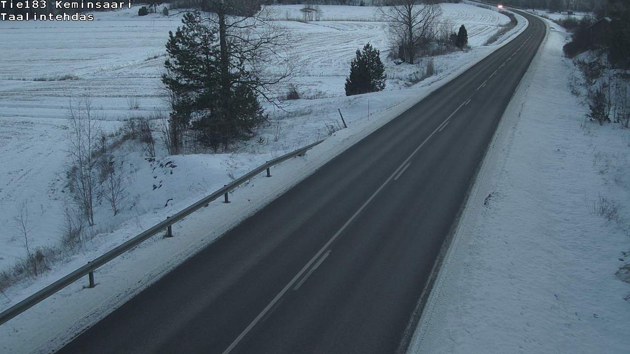 Weather Camera Image Road 183 Kemiönsaari, Taallintehdas, Kemiönsaari, Varsinais-Suomi
