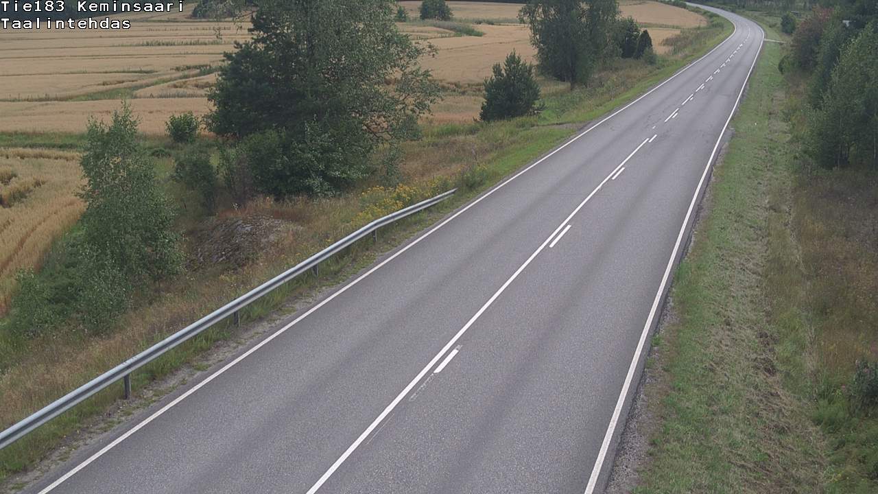 Weather Camera Image Väg 183 Kimitoön, Dalen, Kemiönsaari, Varsinais-Suomi