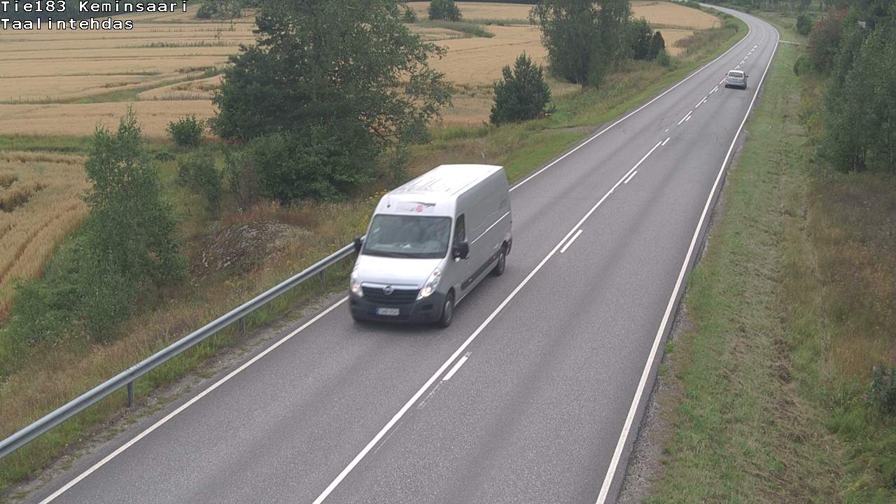Weather Camera Image Väg 183 Kimitoön, Dalen, Kemiönsaari, Varsinais-Suomi