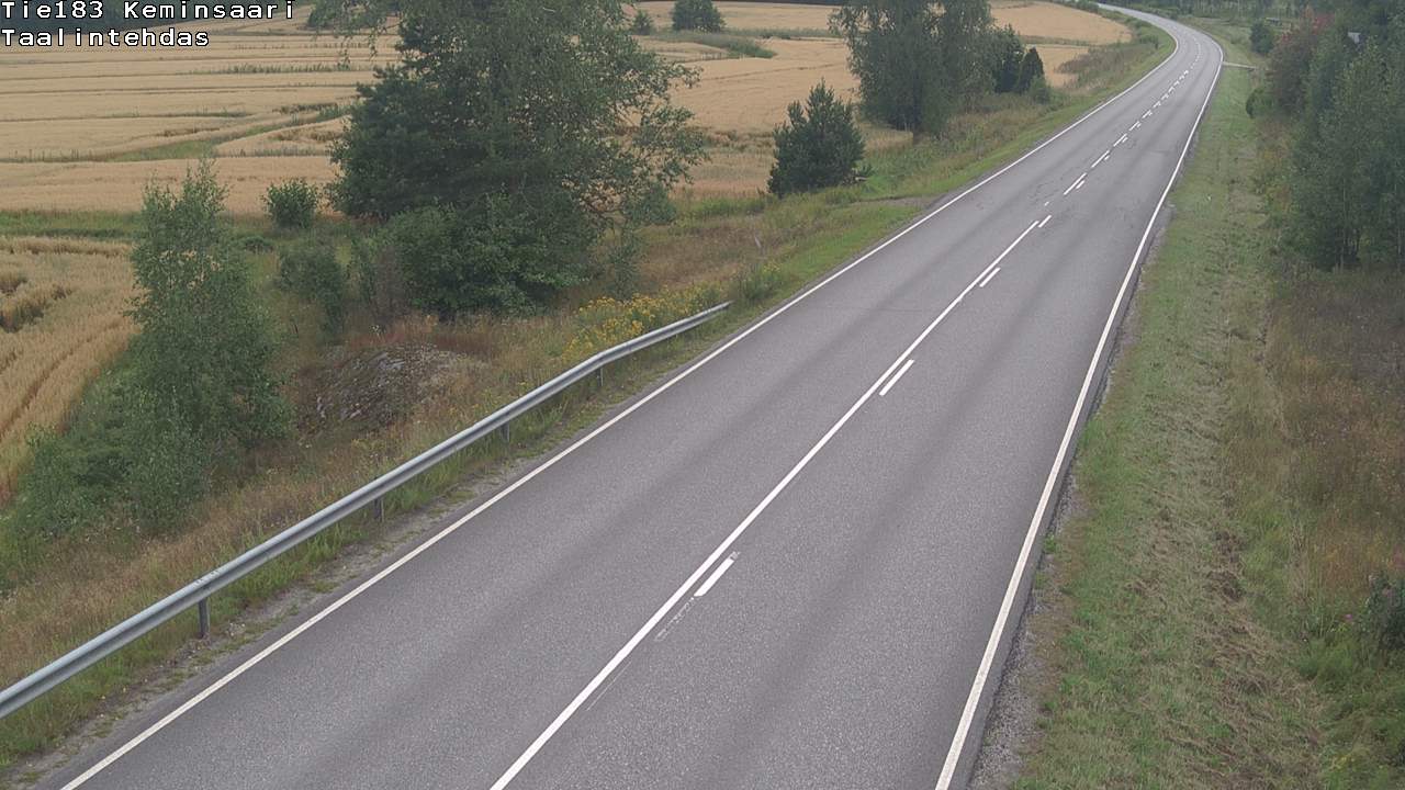 Weather Camera Image Väg 183 Kimitoön, Dalen, Kemiönsaari, Varsinais-Suomi