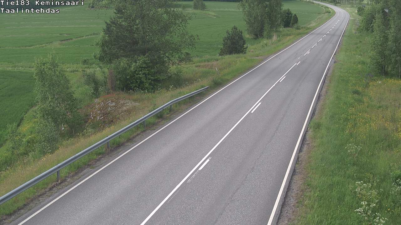 Weather Camera Image Road 183 Kemiönsaari, Taallintehdas, Kemiönsaari, Varsinais-Suomi
