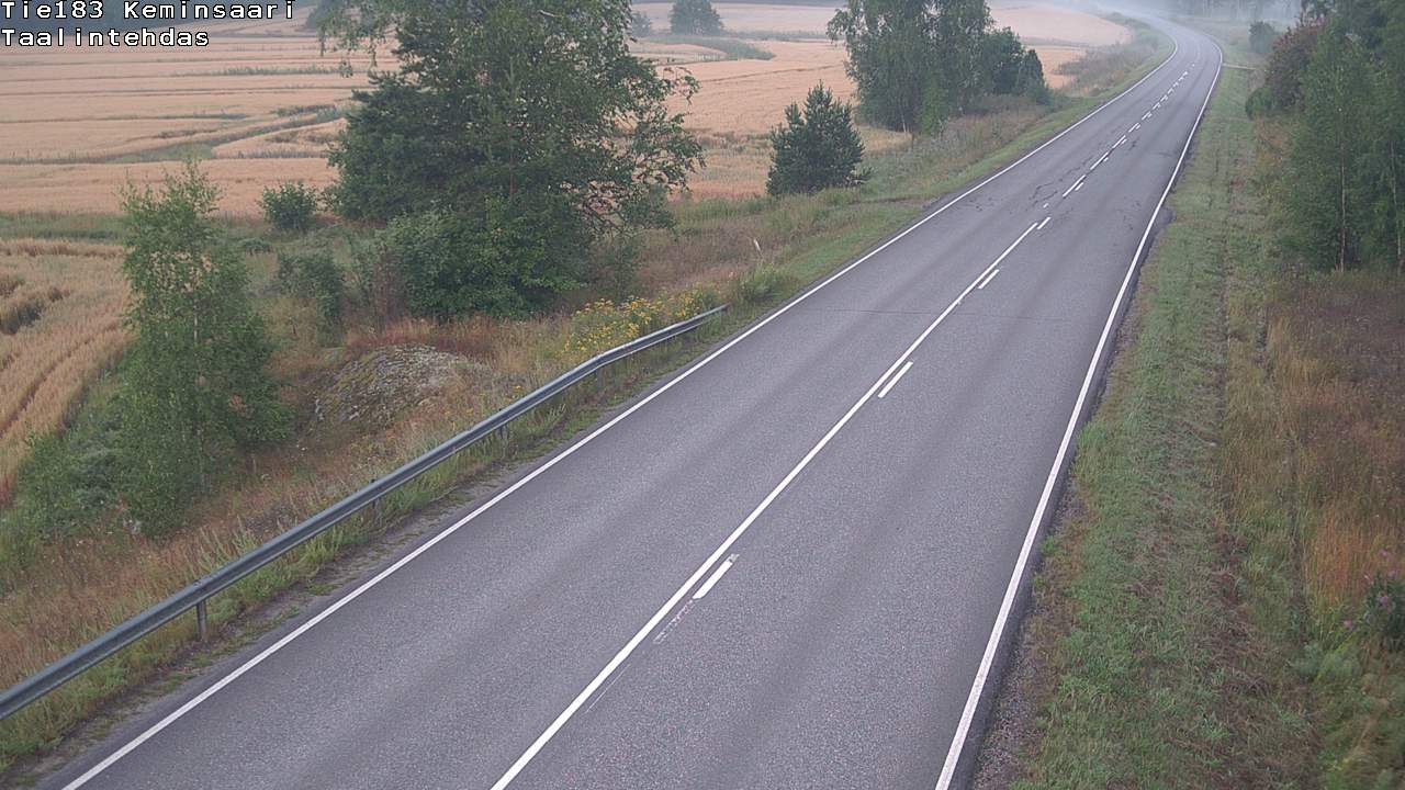 Weather Camera Image Road 183 Kemiönsaari, Taallintehdas, Kemiönsaari, Varsinais-Suomi