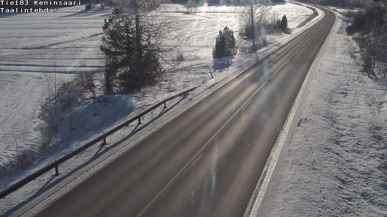 Weather Camera Image Road 183 Kemiönsaari, Taallintehdas, Kemiönsaari, Varsinais-Suomi