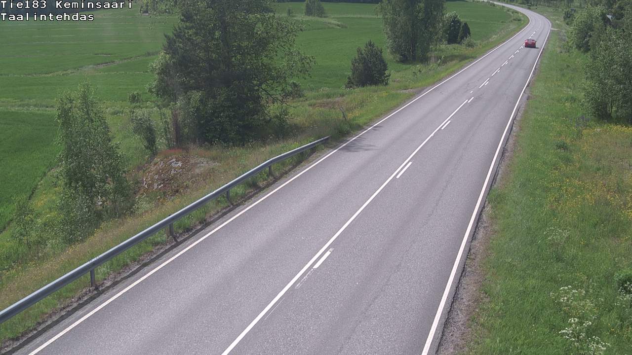 Weather Camera Image Road 183 Kemiönsaari, Taallintehdas, Kemiönsaari, Varsinais-Suomi