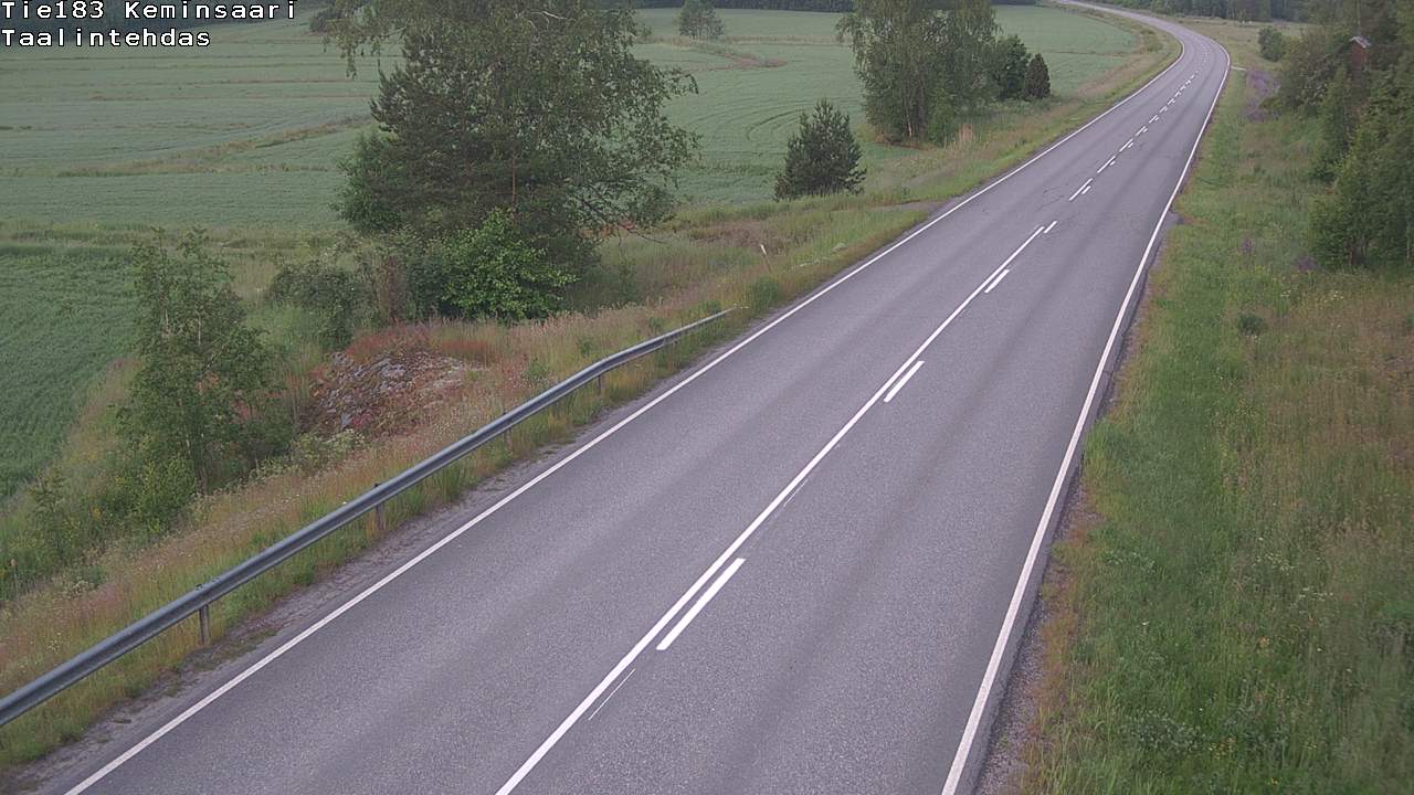 Weather Camera Image Road 183 Kemiönsaari, Taallintehdas, Kemiönsaari, Varsinais-Suomi