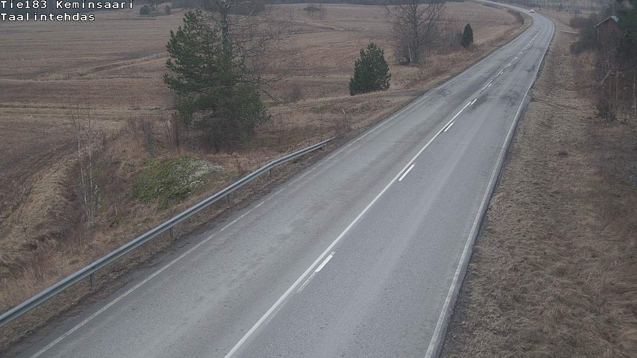 Weather Camera Image Väg 183 Kimitoön, Dalen, Kemiönsaari, Varsinais-Suomi