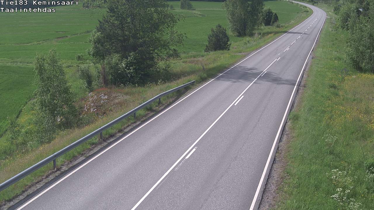 Weather Camera Image Road 183 Kemiönsaari, Taallintehdas, Kemiönsaari, Varsinais-Suomi