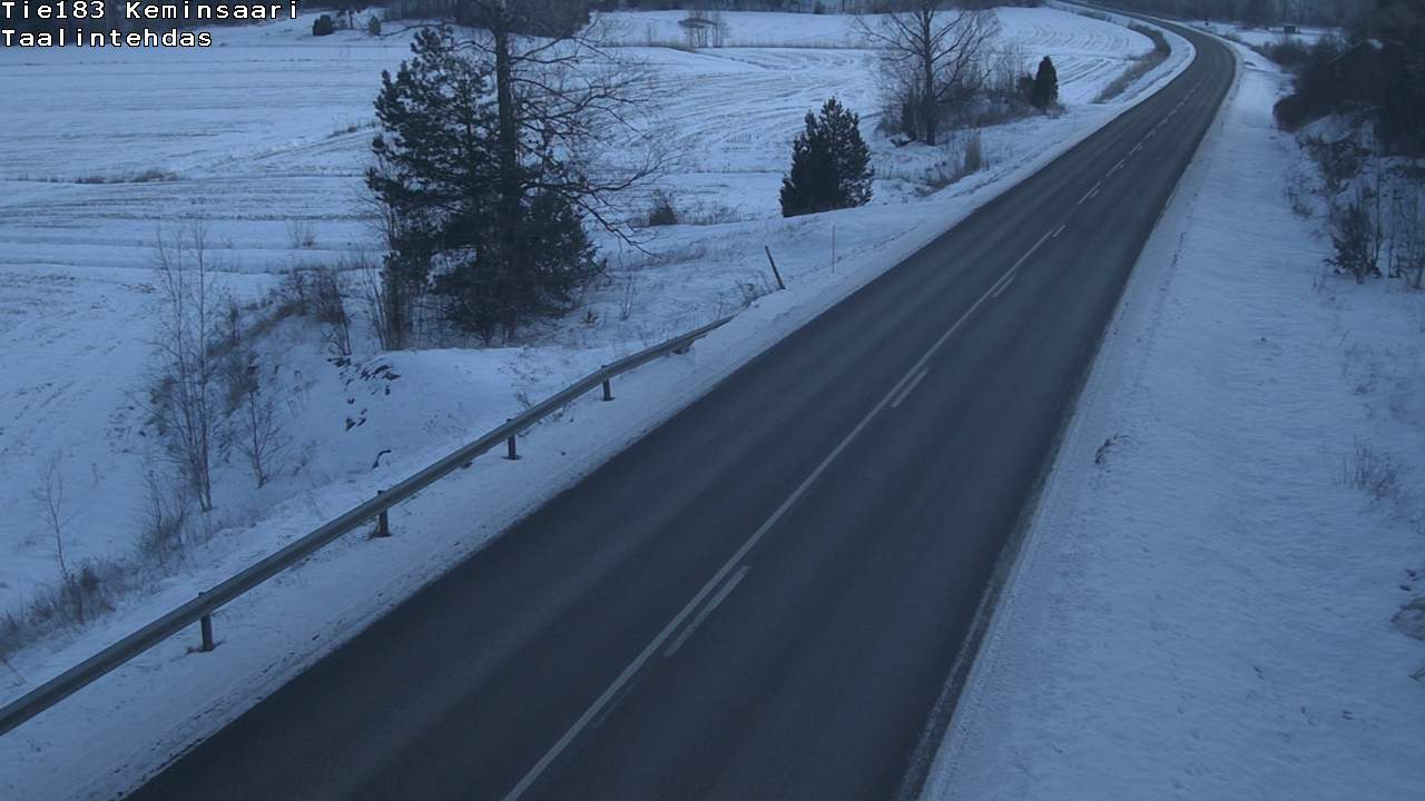 Weather Camera Image Road 183 Kemiönsaari, Taallintehdas, Kemiönsaari, Varsinais-Suomi