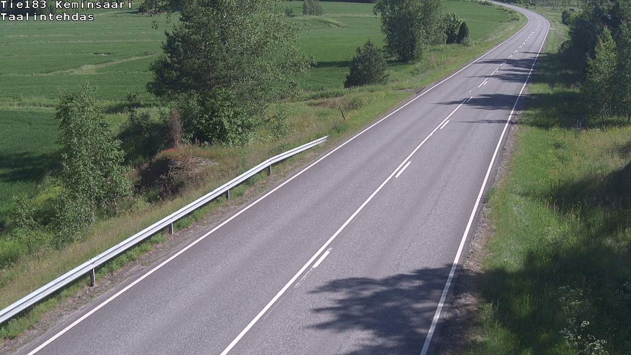Weather Camera Image Road 183 Kemiönsaari, Taallintehdas, Kemiönsaari, Varsinais-Suomi