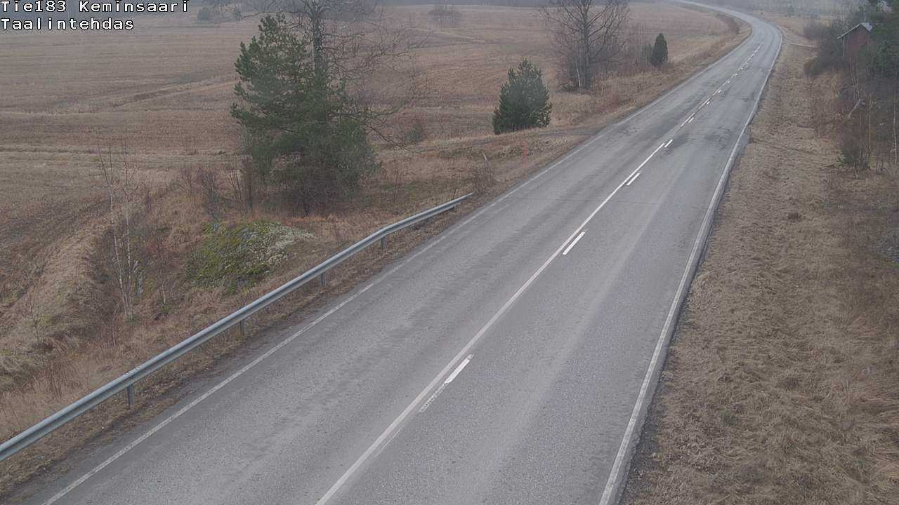 Weather Camera Image Väg 183 Kimitoön, Dalen, Kemiönsaari, Varsinais-Suomi