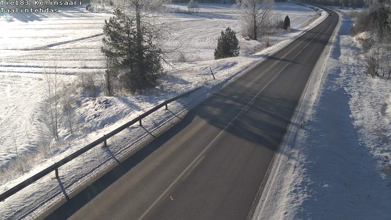 Weather Camera Image Road 183 Kemiönsaari, Taallintehdas, Kemiönsaari, Varsinais-Suomi