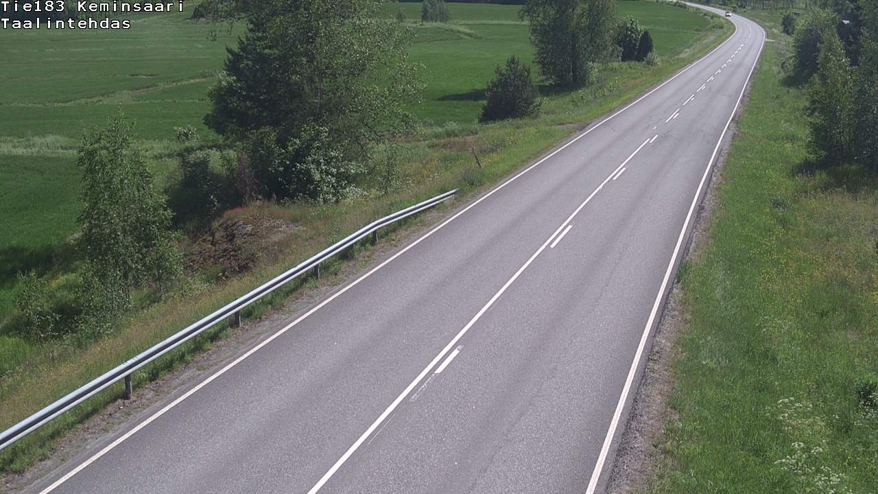 Weather Camera Image Road 183 Kemiönsaari, Taallintehdas, Kemiönsaari, Varsinais-Suomi