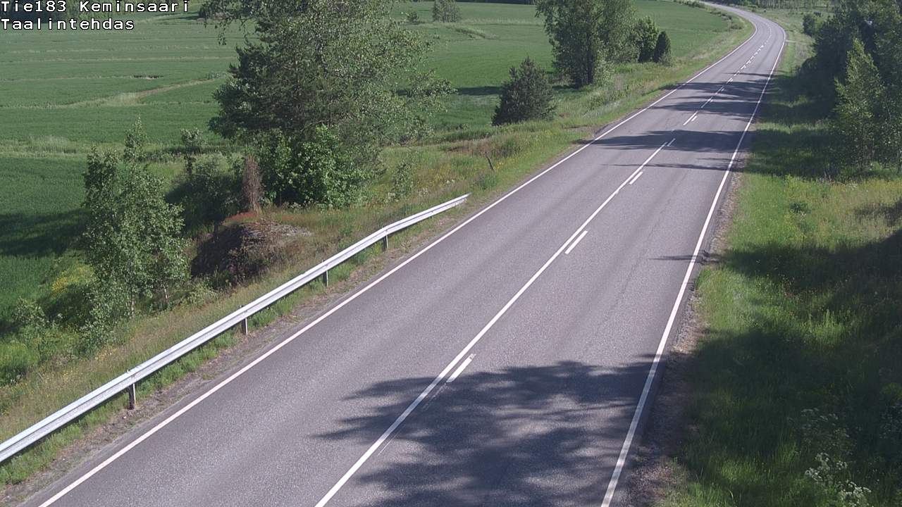 Weather Camera Image Road 183 Kemiönsaari, Taallintehdas, Kemiönsaari, Varsinais-Suomi