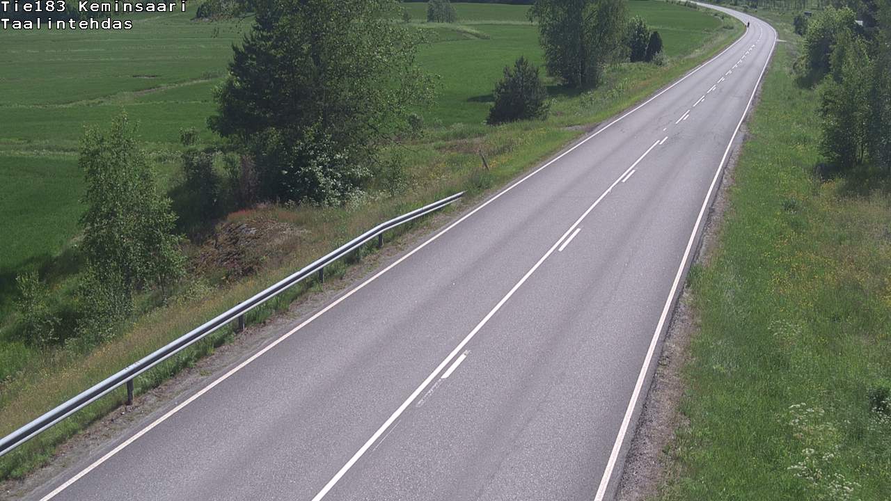Weather Camera Image Road 183 Kemiönsaari, Taallintehdas, Kemiönsaari, Varsinais-Suomi