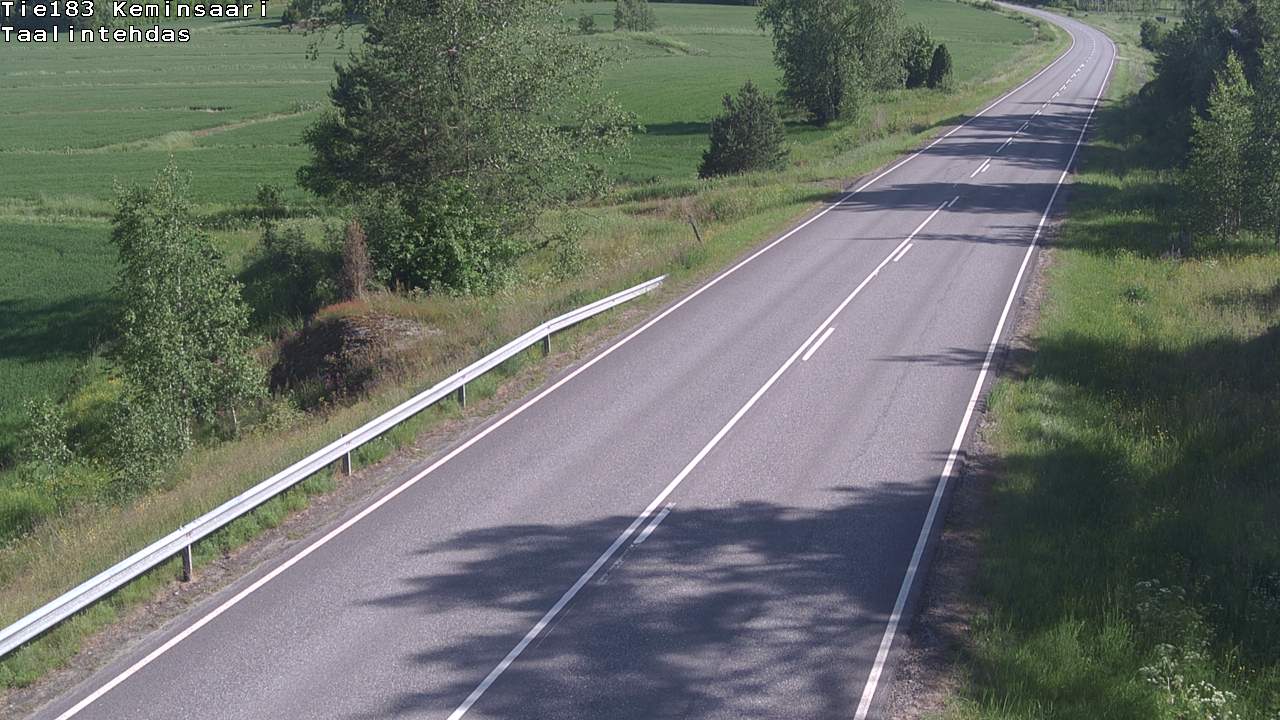 Weather Camera Image Road 183 Kemiönsaari, Taallintehdas, Kemiönsaari, Varsinais-Suomi