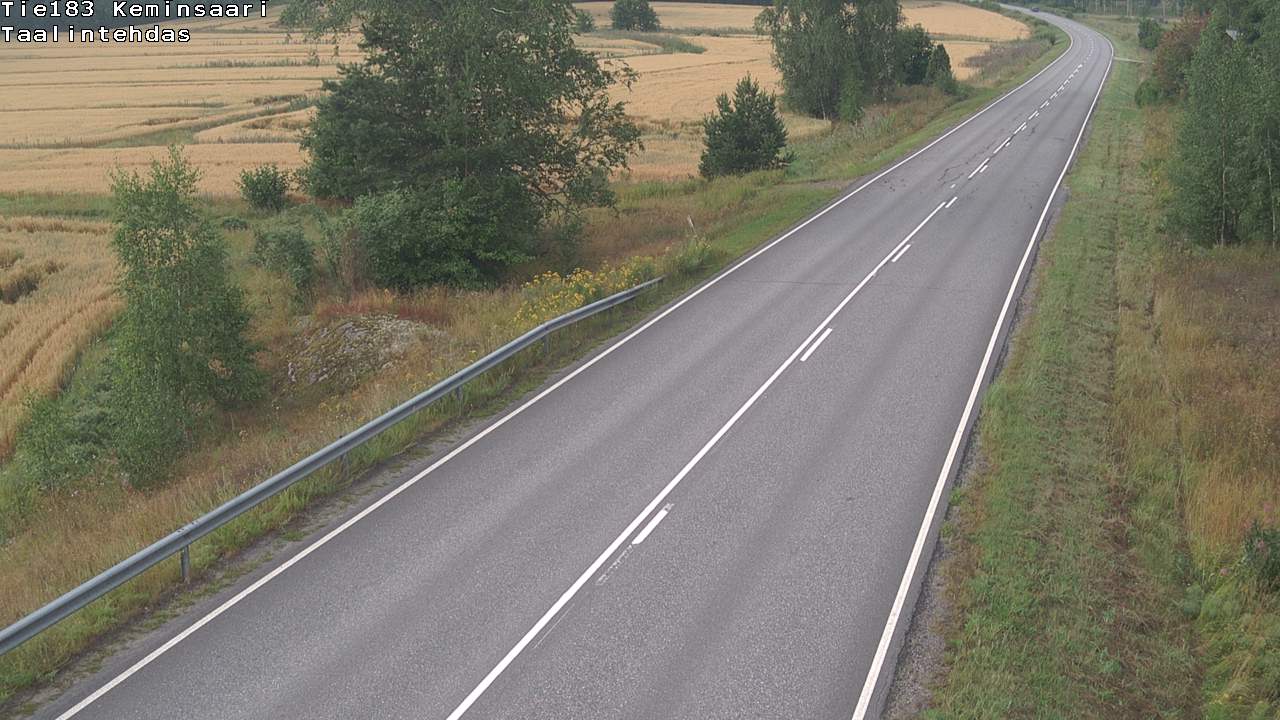 Weather Camera Image Road 183 Kemiönsaari, Taallintehdas, Kemiönsaari, Varsinais-Suomi
