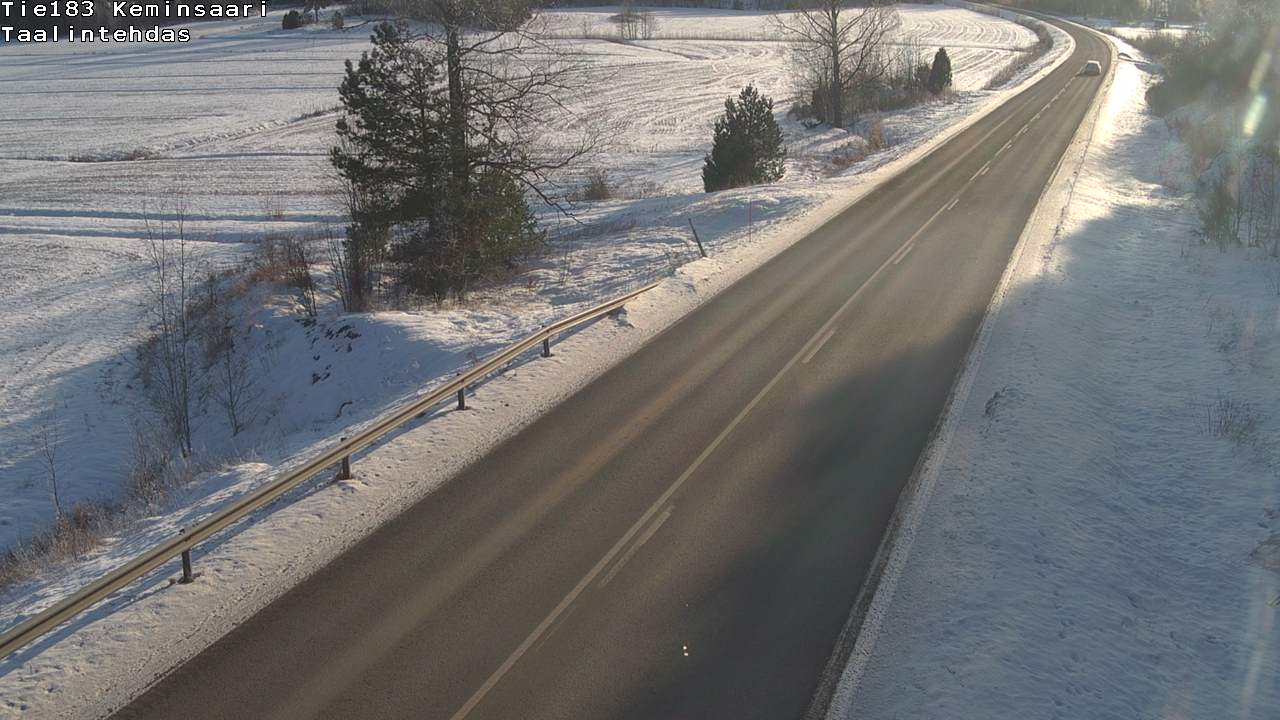 Weather Camera Image Road 183 Kemiönsaari, Taallintehdas, Kemiönsaari, Varsinais-Suomi
