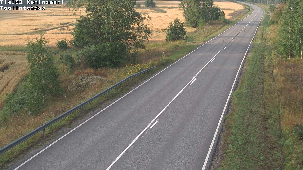 Weather Camera Image Road 183 Kemiönsaari, Taallintehdas, Kemiönsaari, Varsinais-Suomi