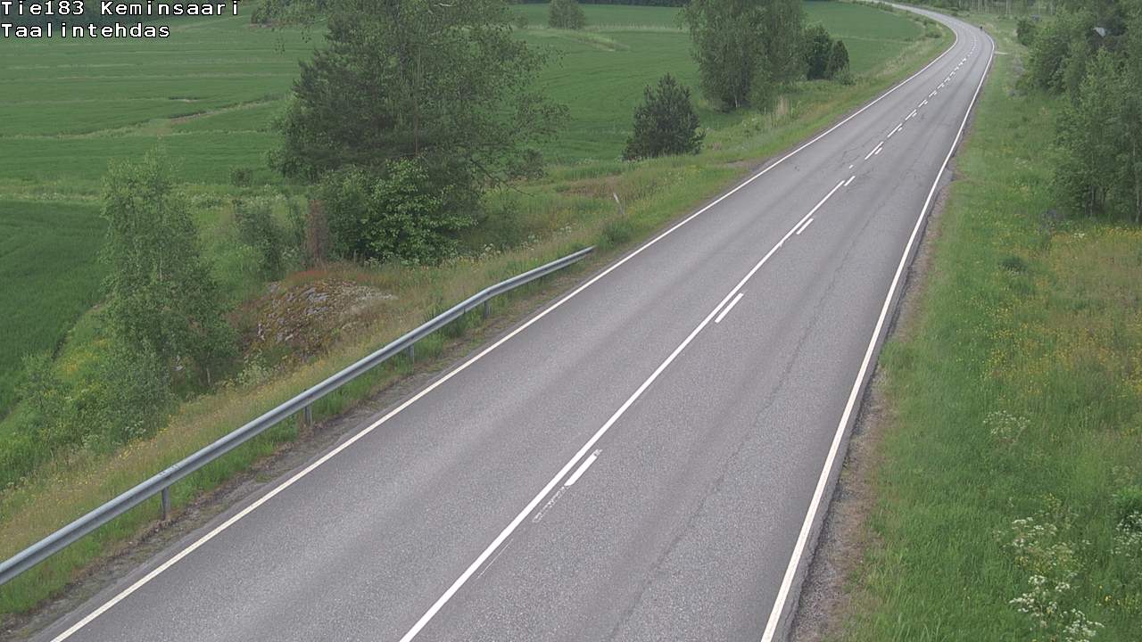 Weather Camera Image Road 183 Kemiönsaari, Taallintehdas, Kemiönsaari, Varsinais-Suomi
