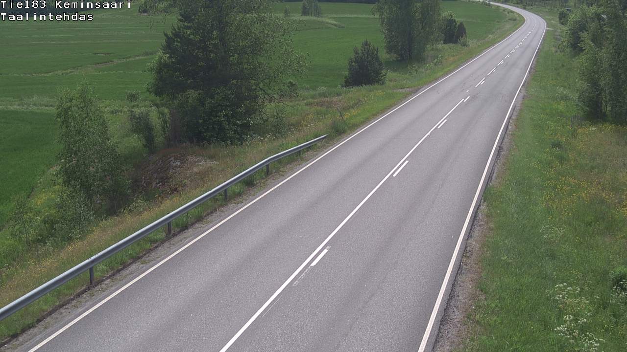 Weather Camera Image Road 183 Kemiönsaari, Taallintehdas, Kemiönsaari, Varsinais-Suomi