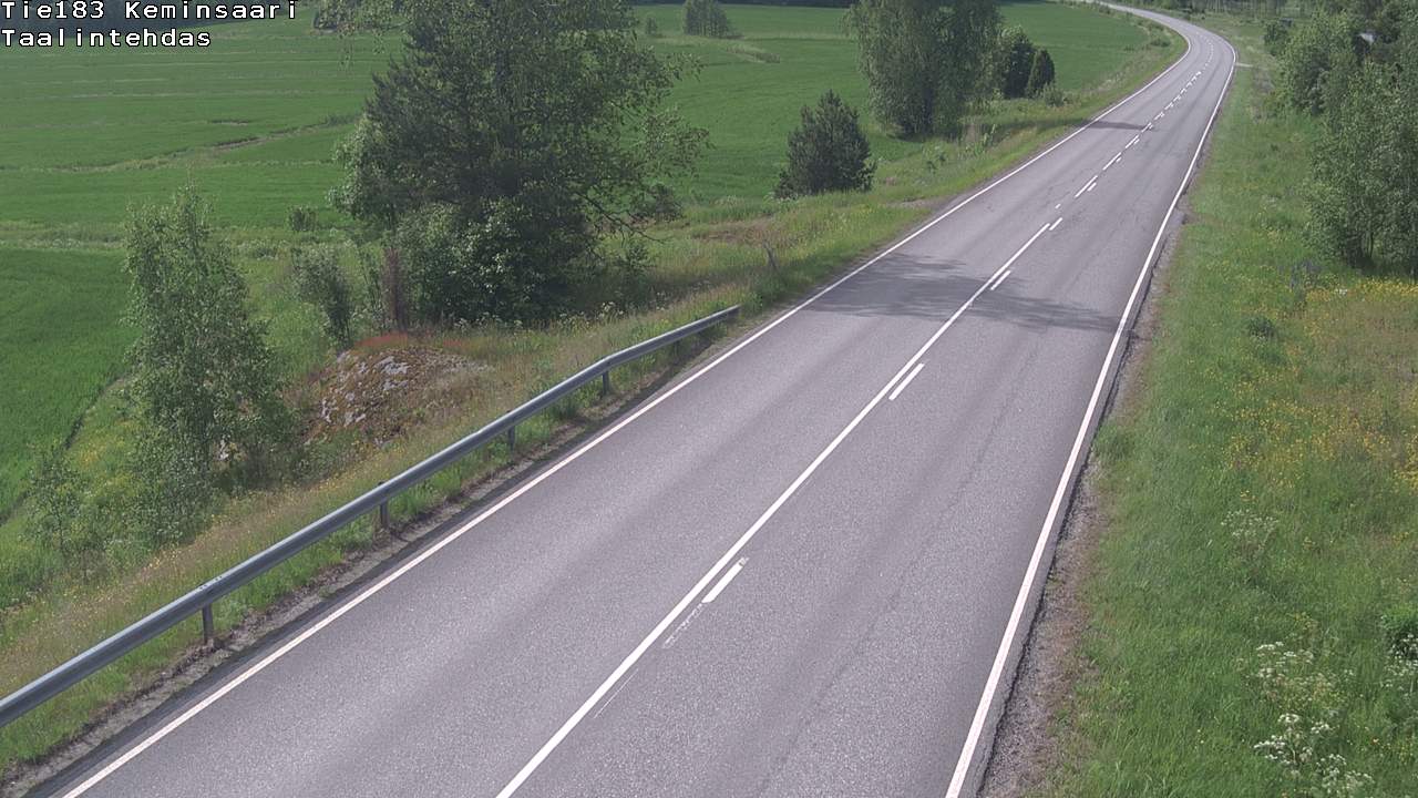 Weather Camera Image Road 183 Kemiönsaari, Taallintehdas, Kemiönsaari, Varsinais-Suomi