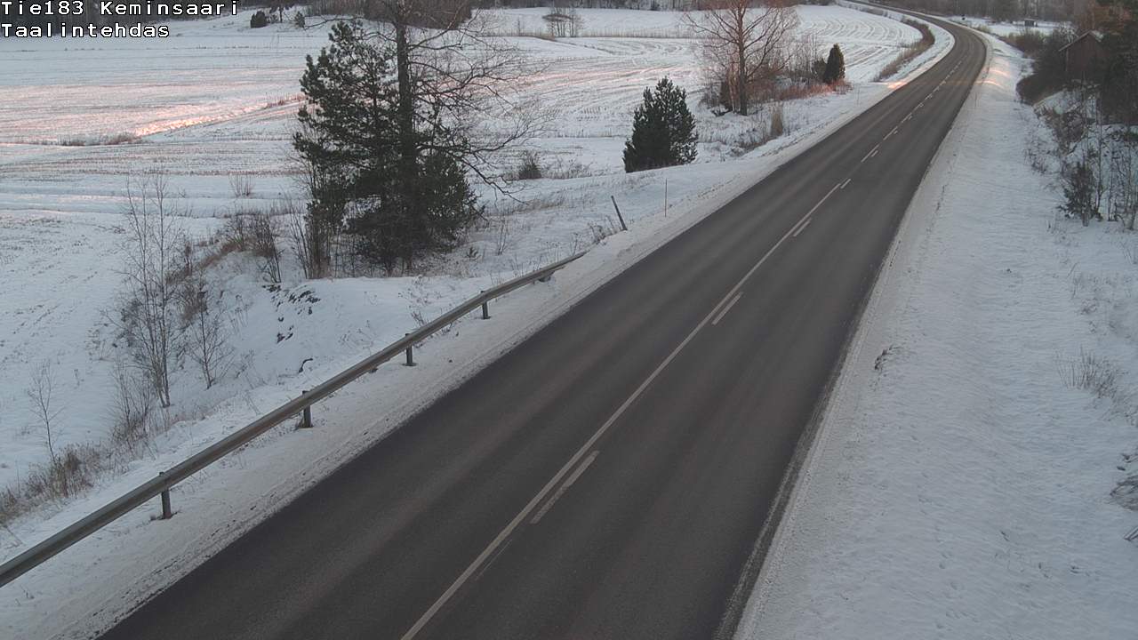 Weather Camera Image Road 183 Kemiönsaari, Taallintehdas, Kemiönsaari, Varsinais-Suomi