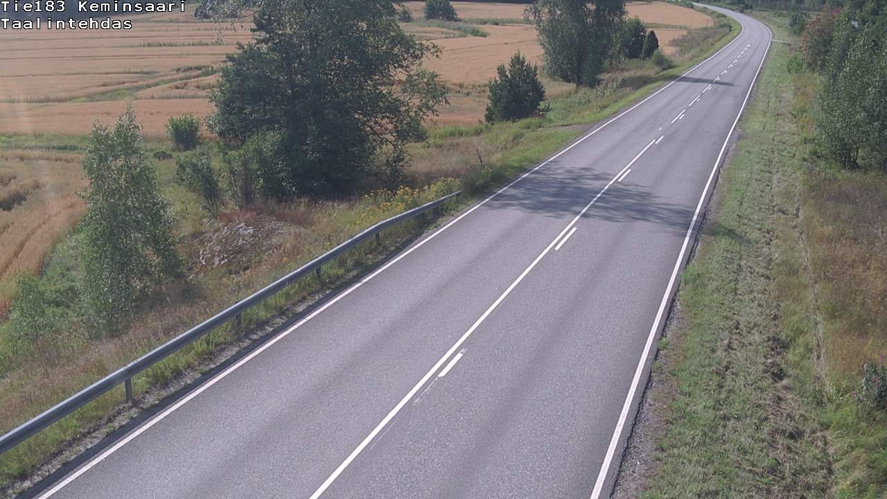 Weather Camera Image Road 183 Kemiönsaari, Taallintehdas, Kemiönsaari, Varsinais-Suomi