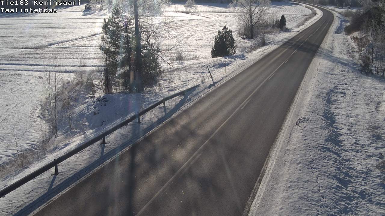 Weather Camera Image Road 183 Kemiönsaari, Taallintehdas, Kemiönsaari, Varsinais-Suomi