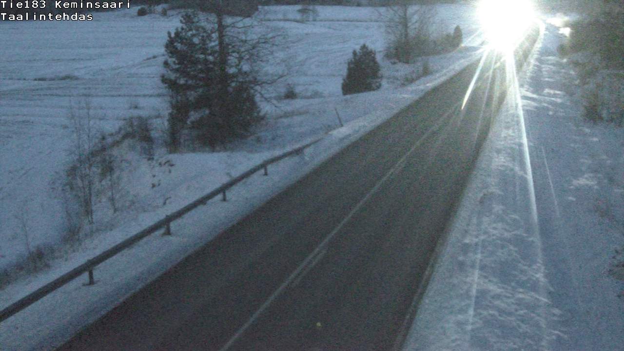 Weather Camera Image Road 183 Kemiönsaari, Taallintehdas, Kemiönsaari, Varsinais-Suomi