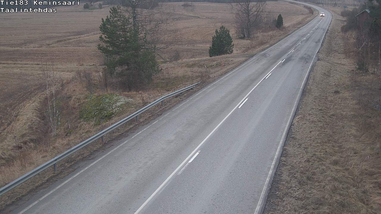 Weather Camera Image Väg 183 Kimitoön, Dalen, Kemiönsaari, Varsinais-Suomi