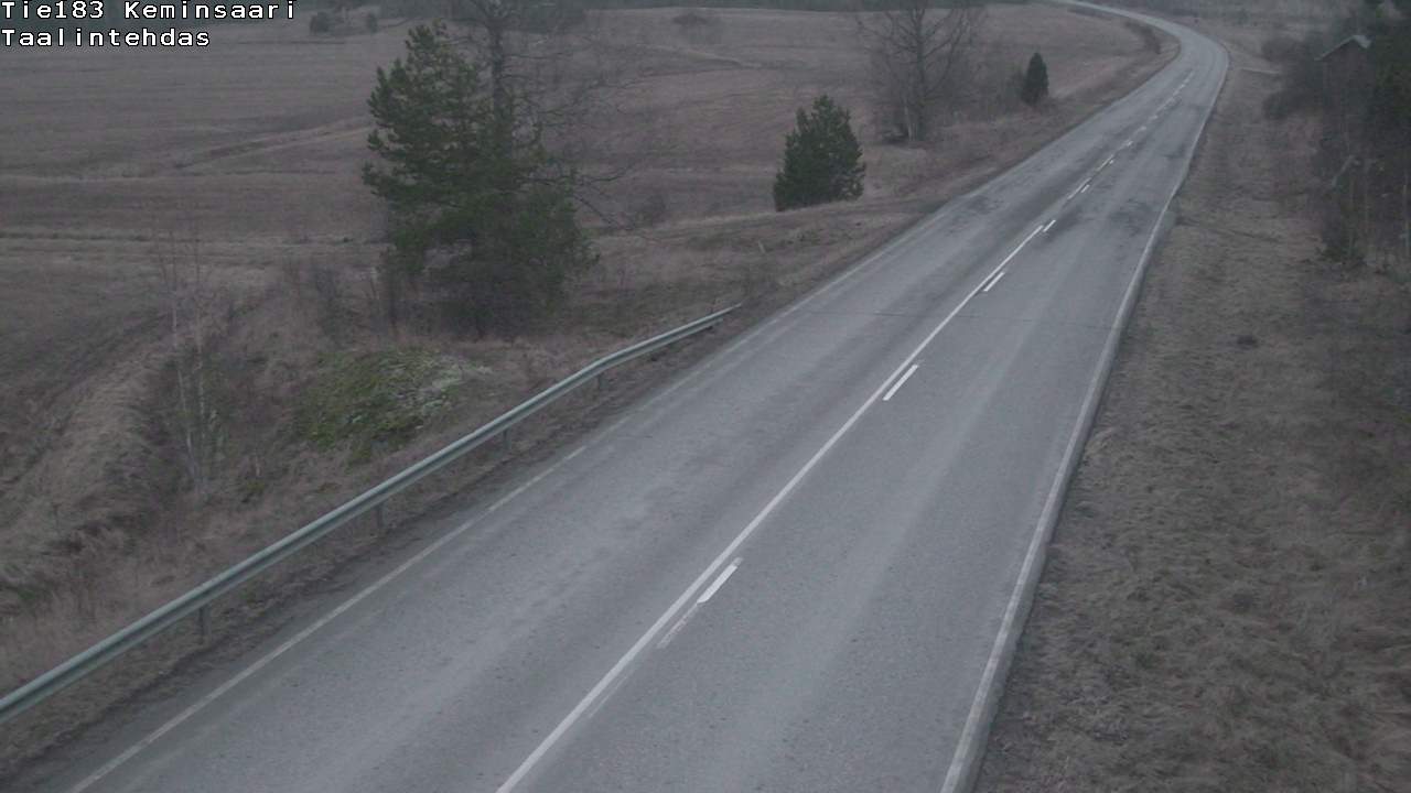 Weather Camera Image Väg 183 Kimitoön, Dalen, Kemiönsaari, Varsinais-Suomi
