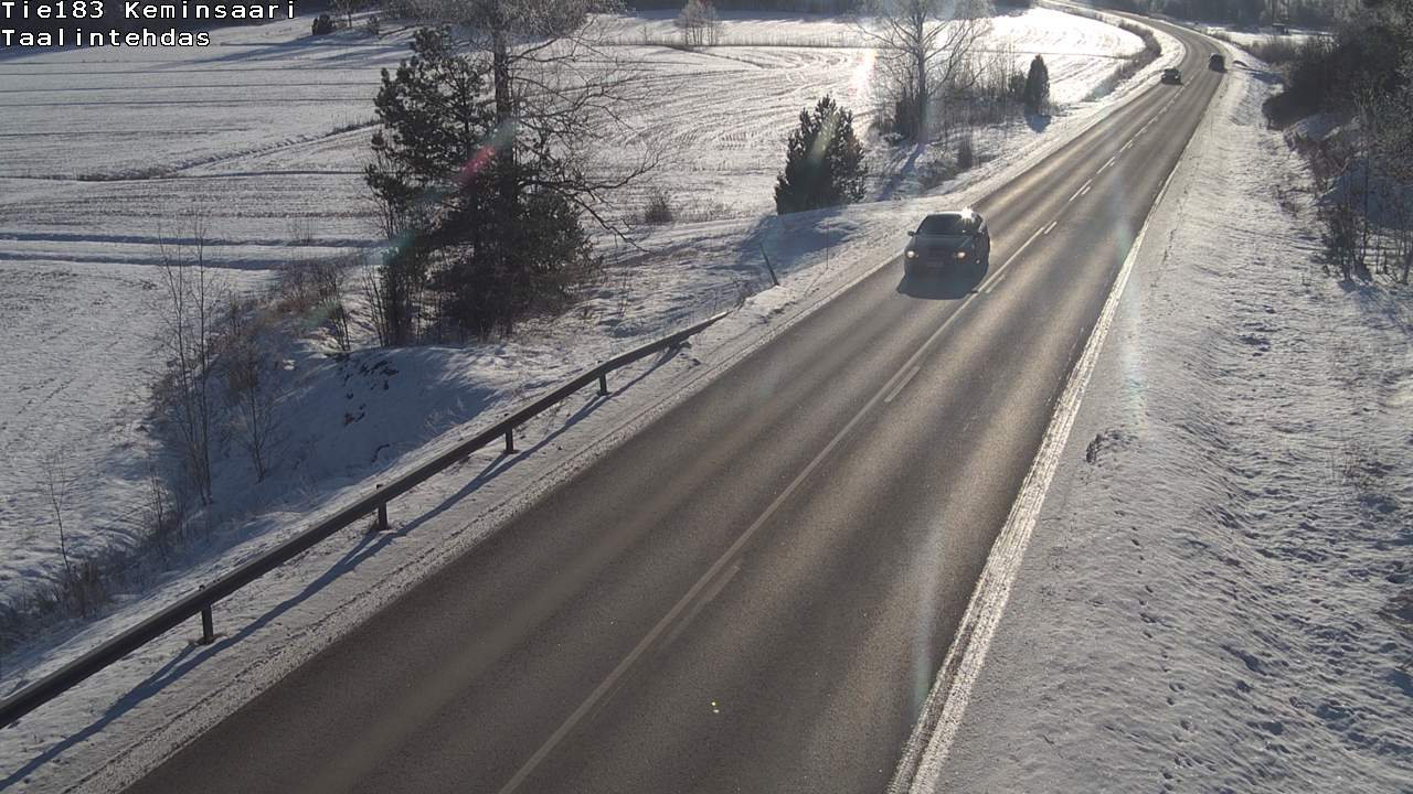 Weather Camera Image Road 183 Kemiönsaari, Taallintehdas, Kemiönsaari, Varsinais-Suomi