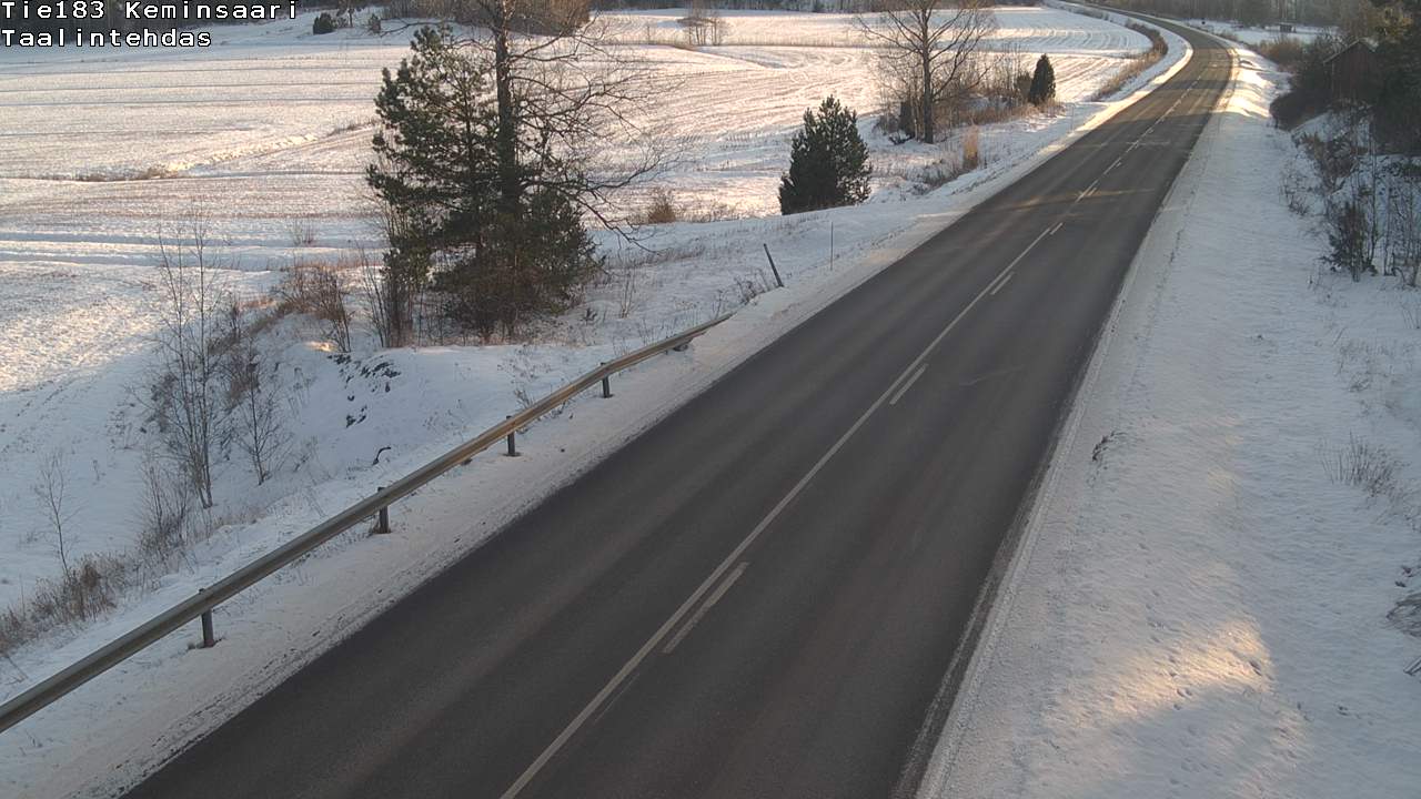 Weather Camera Image Road 183 Kemiönsaari, Taallintehdas, Kemiönsaari, Varsinais-Suomi