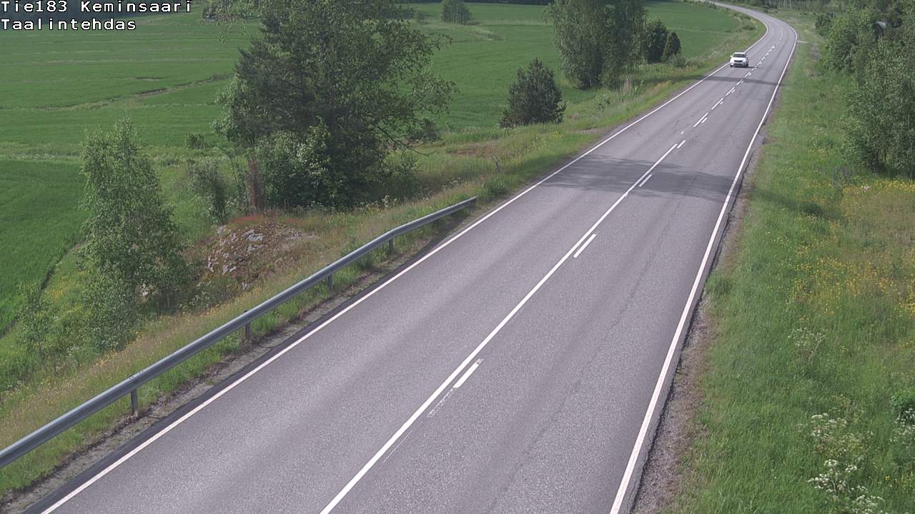Weather Camera Image Road 183 Kemiönsaari, Taallintehdas, Kemiönsaari, Varsinais-Suomi
