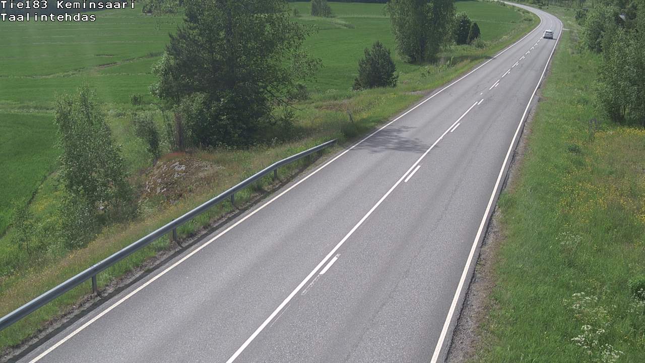 Weather Camera Image Road 183 Kemiönsaari, Taallintehdas, Kemiönsaari, Varsinais-Suomi