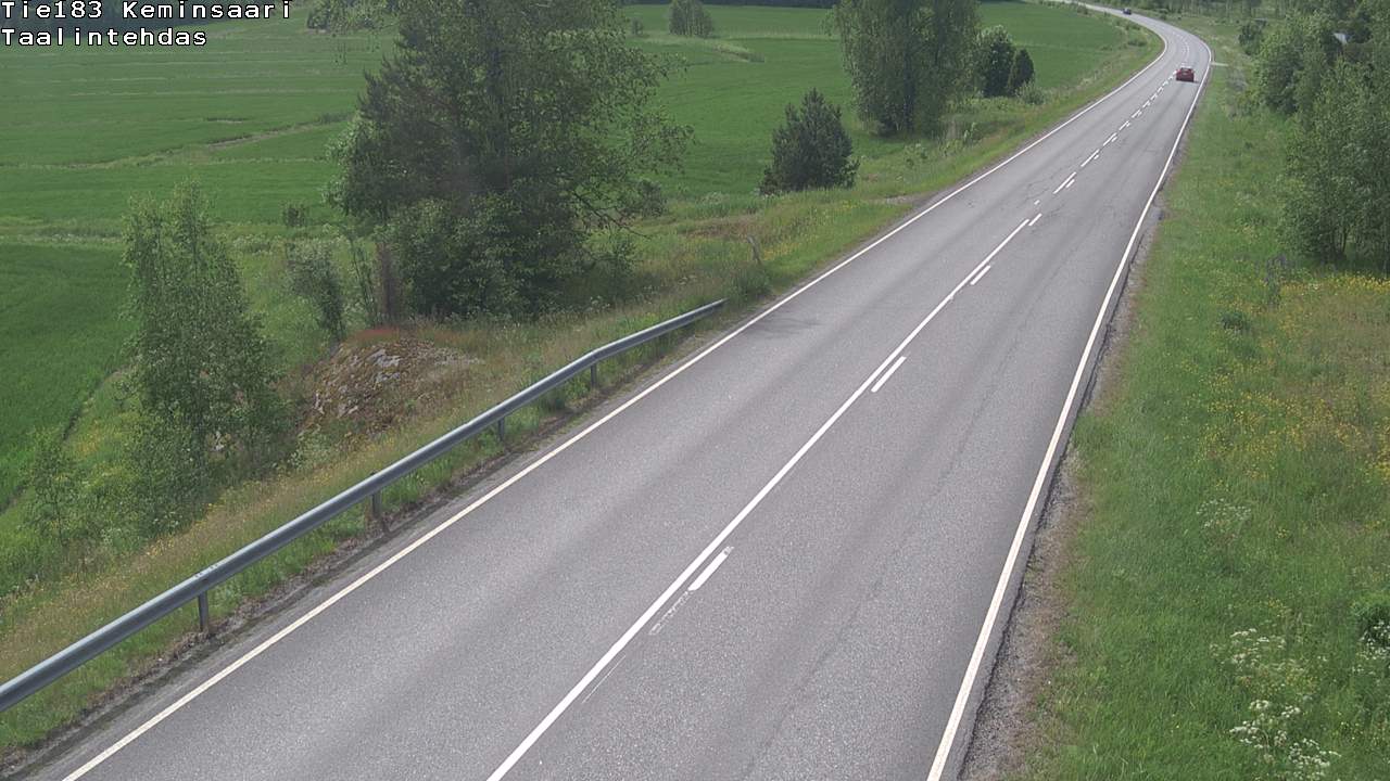 Weather Camera Image Road 183 Kemiönsaari, Taallintehdas, Kemiönsaari, Varsinais-Suomi
