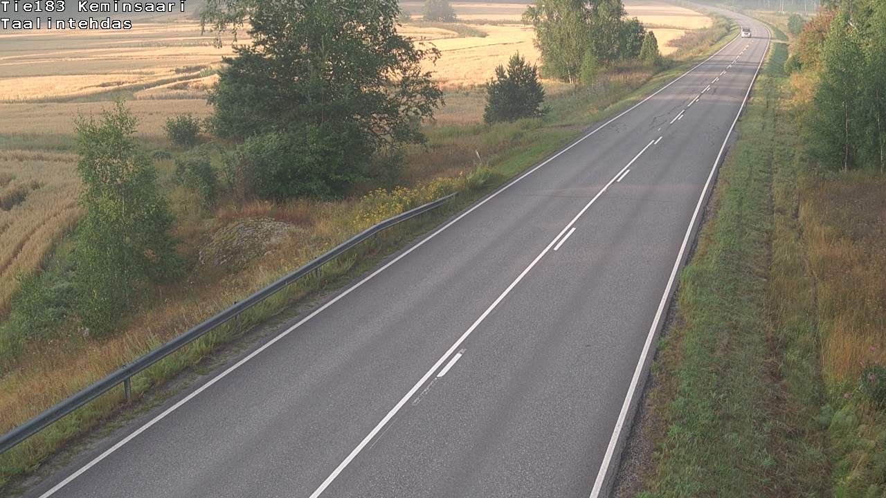 Weather Camera Image Road 183 Kemiönsaari, Taallintehdas, Kemiönsaari, Varsinais-Suomi