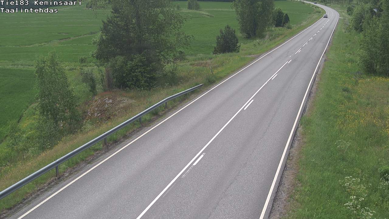 Weather Camera Image Road 183 Kemiönsaari, Taallintehdas, Kemiönsaari, Varsinais-Suomi
