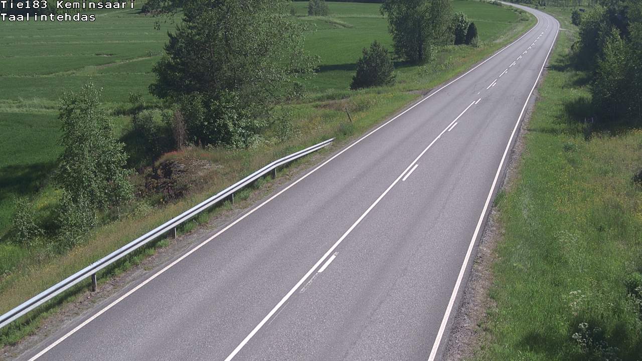 Weather Camera Image Road 183 Kemiönsaari, Taallintehdas, Kemiönsaari, Varsinais-Suomi