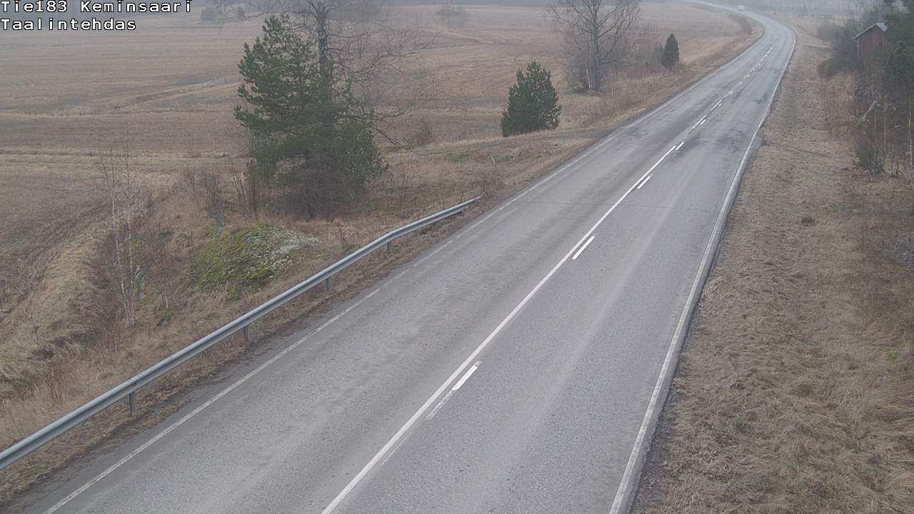 Weather Camera Image Road 183 Kemiönsaari, Taallintehdas, Kemiönsaari, Varsinais-Suomi